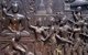 Thailand: Bronze detail at the foot of the King Ramkhamhaeng monument, Sukhothai Historical Park